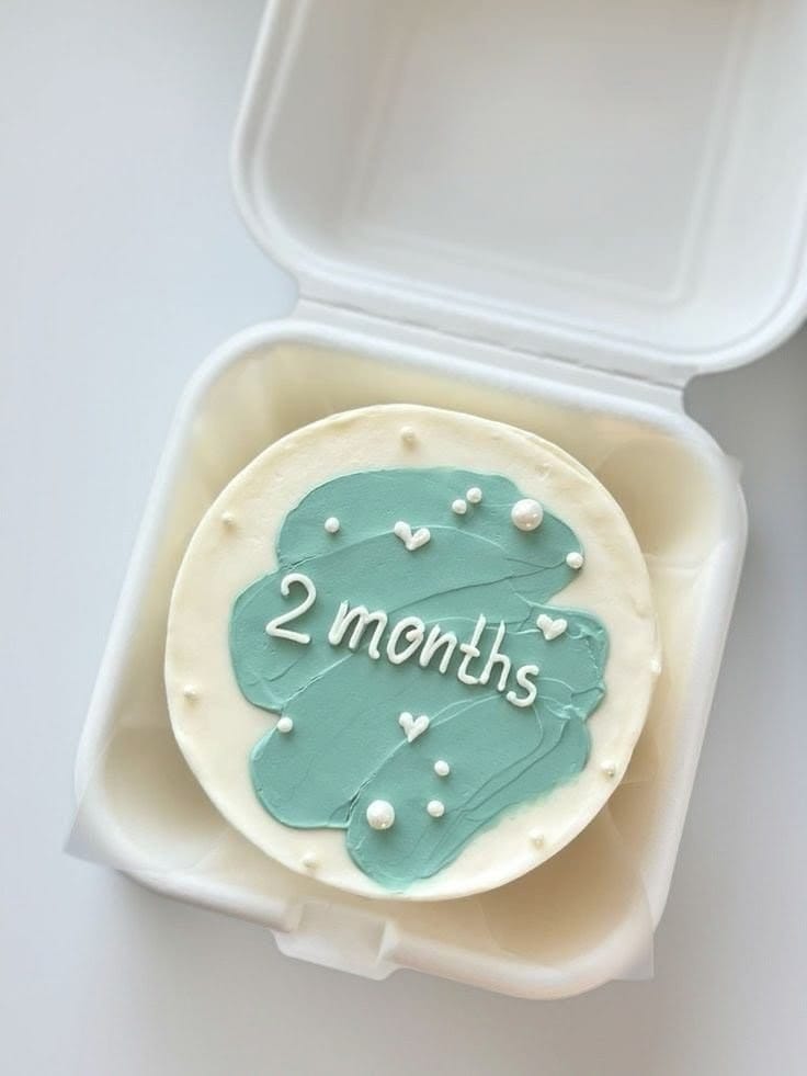 2 Months bento Cake For Birthday