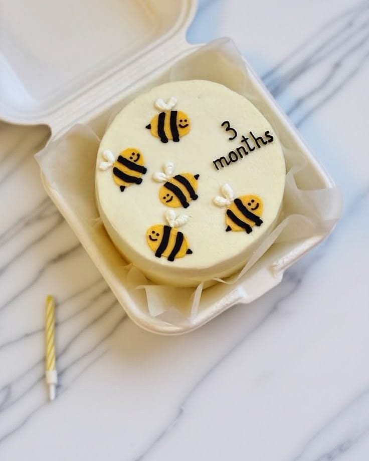 3 Months Milestone Special Cake