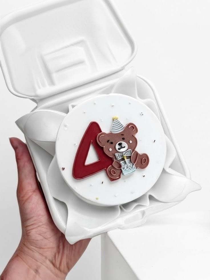 4 Month Mini Celebration Cake