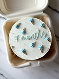 Mini Bento Cake for 7 Month Baby Celebration