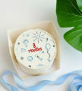 Custom 8 Months Bento Cake with Name
