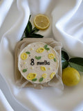 Cute 8 Month Bento Cake for Baby