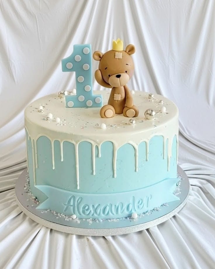 First Birthday Smash Cake for Boy
