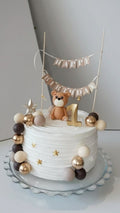 First Birthday Cake for Boy with banner