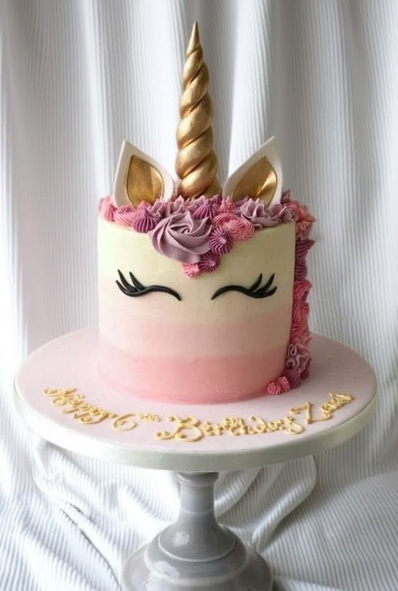 1st Birthday Celebration Cake for Girl