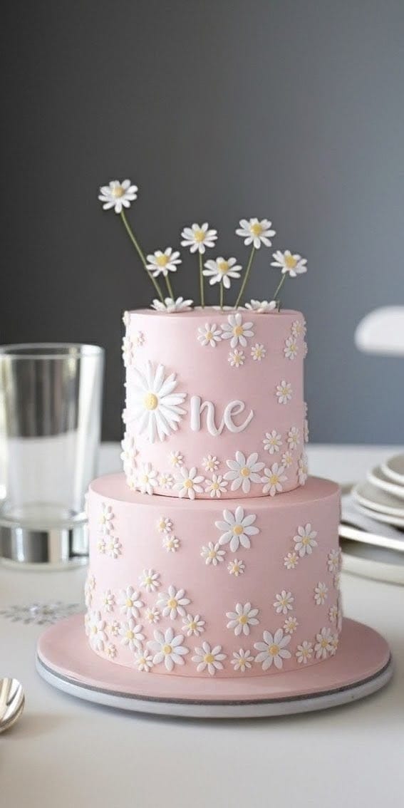 First Birthday Cake for Your Baby Girl