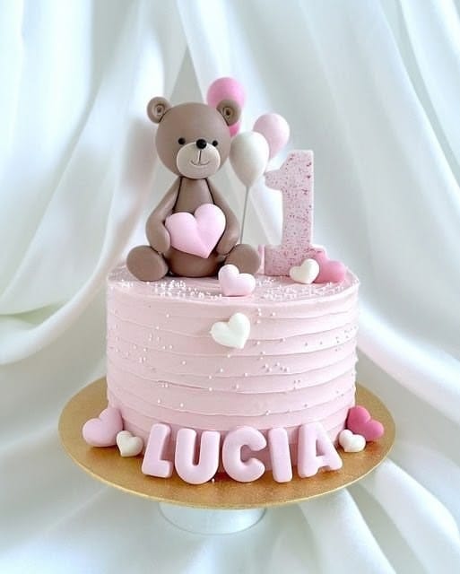 First Birthday Cake for Girl - Order Online