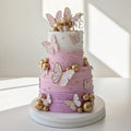 Baby Girl One Year Celebration Cake