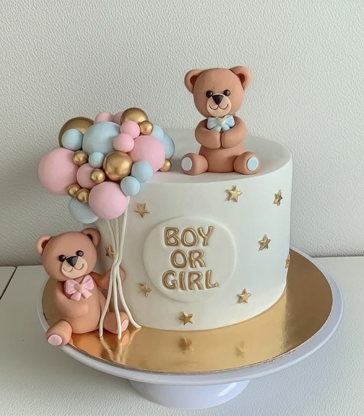 Custom Baby Shower Cake