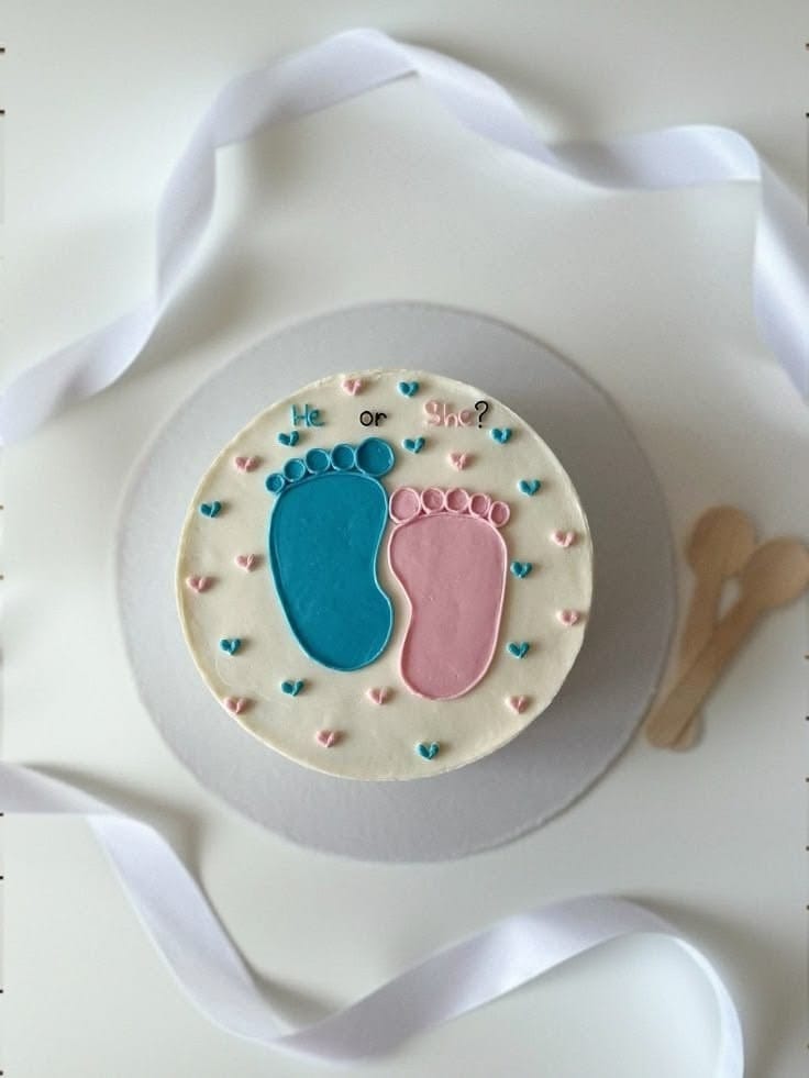 Baby Shower Customised Cake