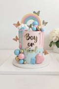 Baby Shower Semi Fondant Cake