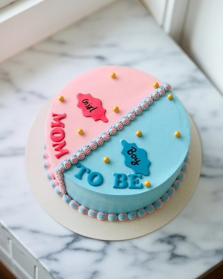 Baby Shower Cake for Mini Celebrations