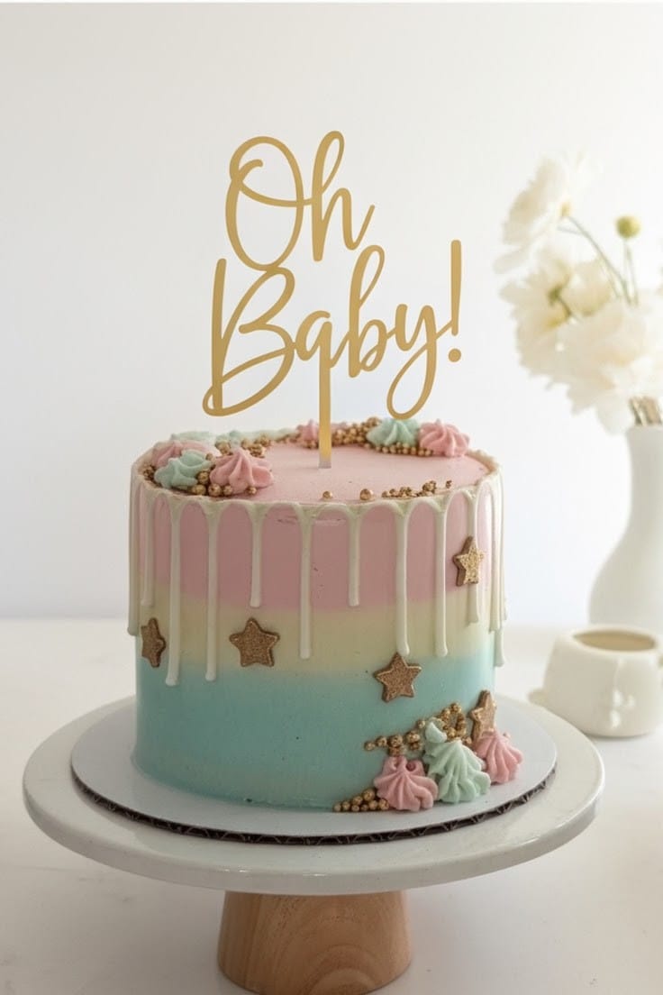 Baby Shower Surprise Cake