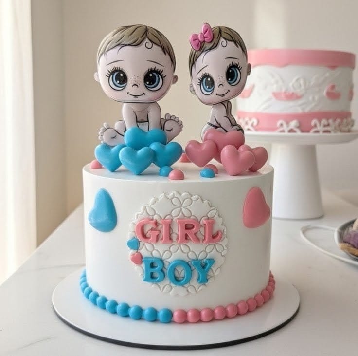 Baby Shower Cake for Welcome Baby Party