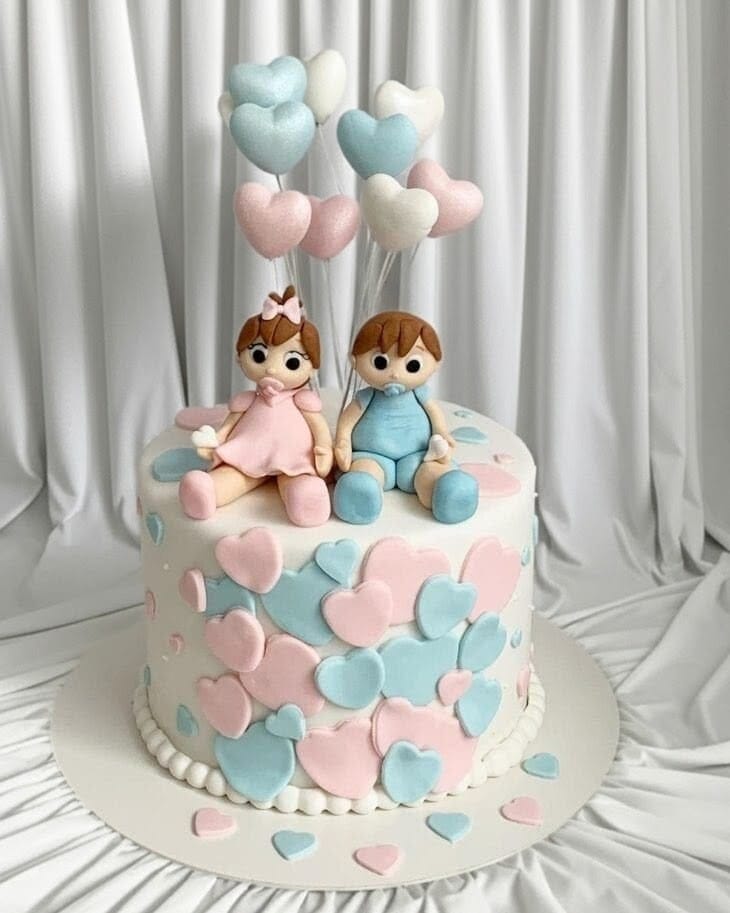 Personalised Baby Shower Cake