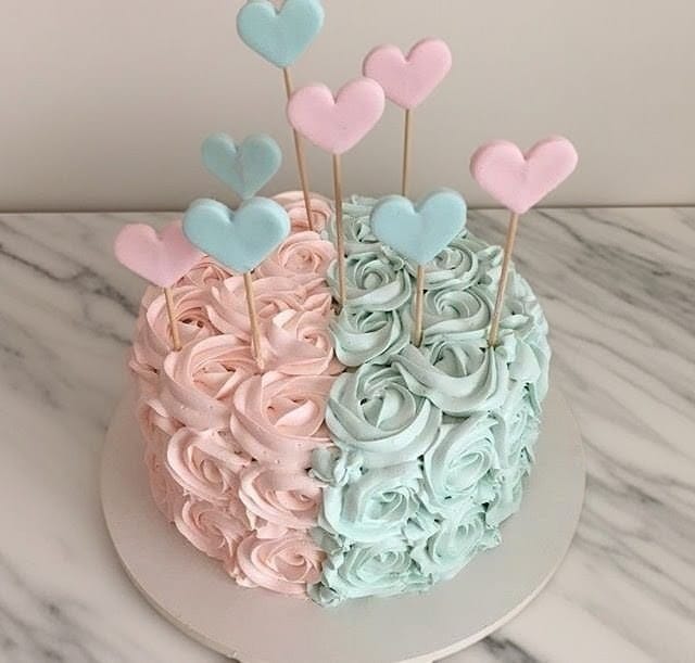Baby Shower Pastel Cake