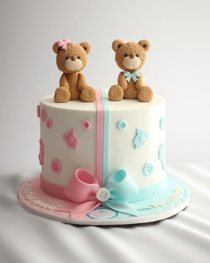 Cute Baby Shower Cake