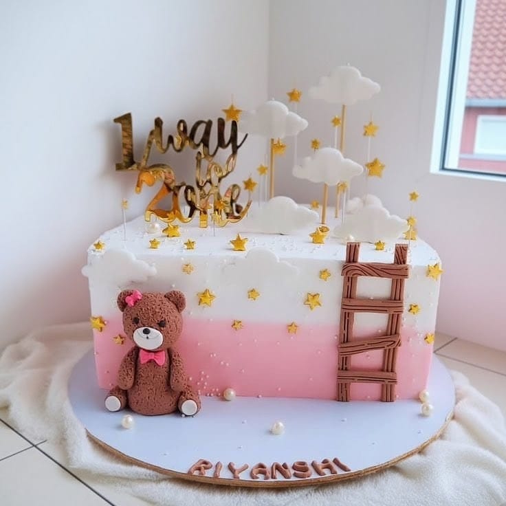 Half Birthday Wish Cake