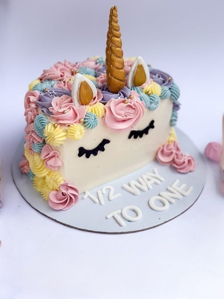 Half Birthday Premium Cake