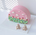 Half Birthday Glow Cake