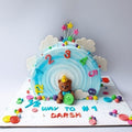 Half Birthday Memorable Cake