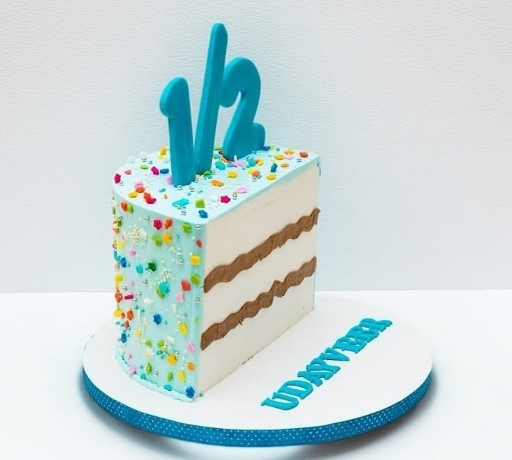 Half Birthday Cake