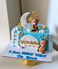 Half Birthday Enchanting Cake