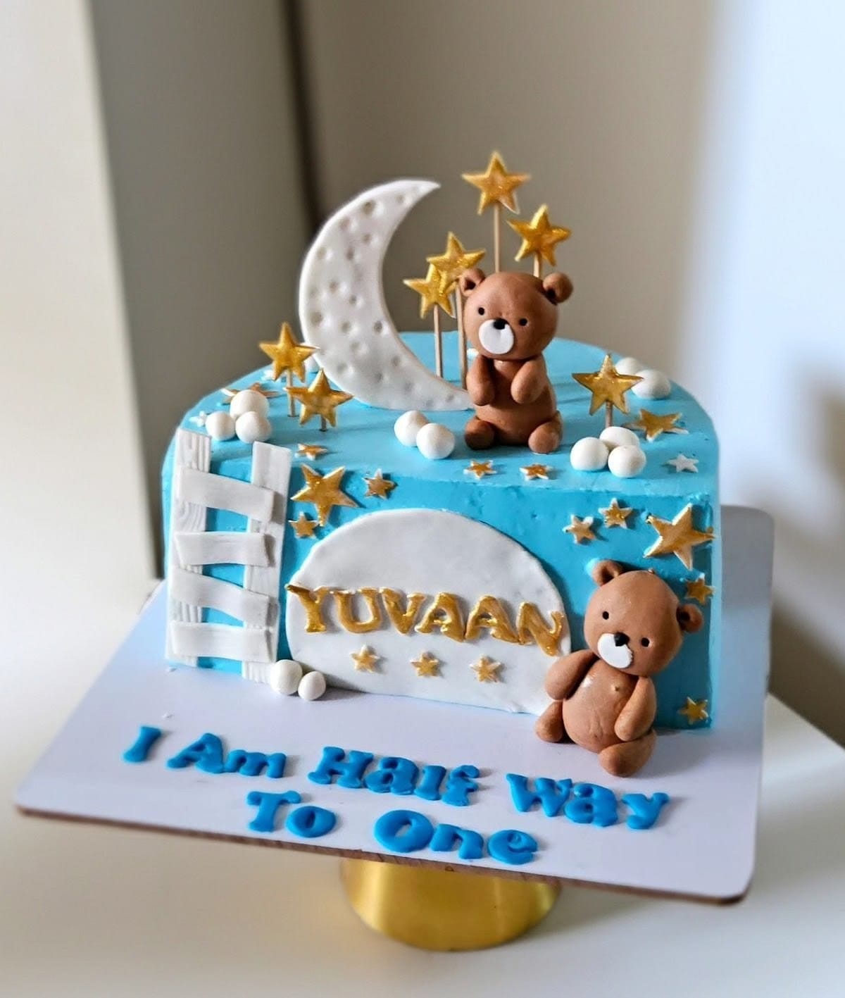 Half Birthday Enchanting Cake