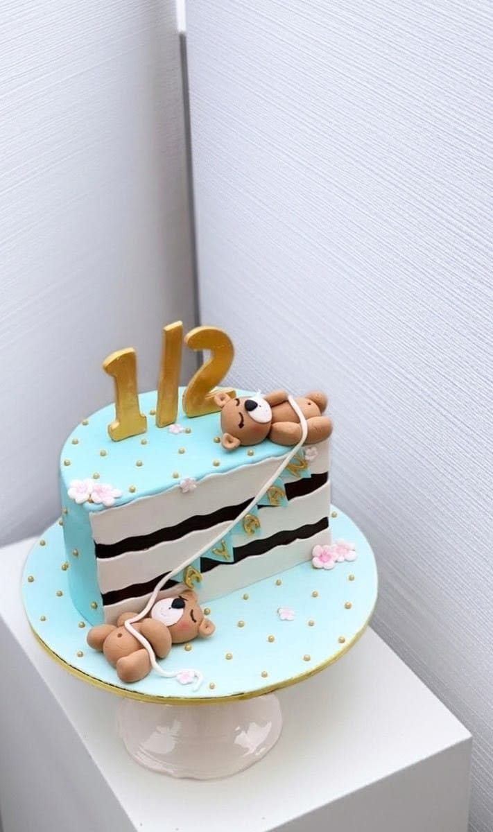 Half Birthday Fancy Cake
