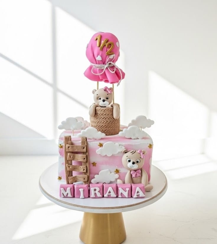 Half Birthday Cherished Cake