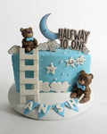 Half Birthday Precious Cake