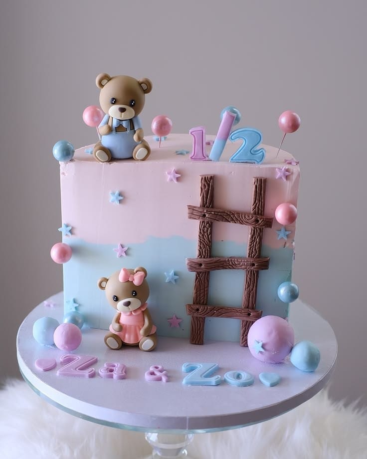 Half Birthday Extravaganza Cake