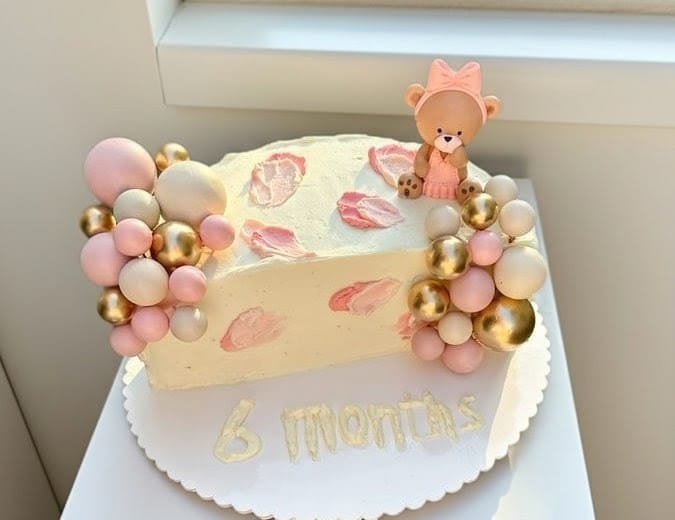 Half Birthday Bliss Cake