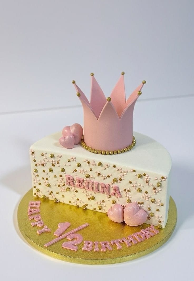 Half Birthday Festive Cake