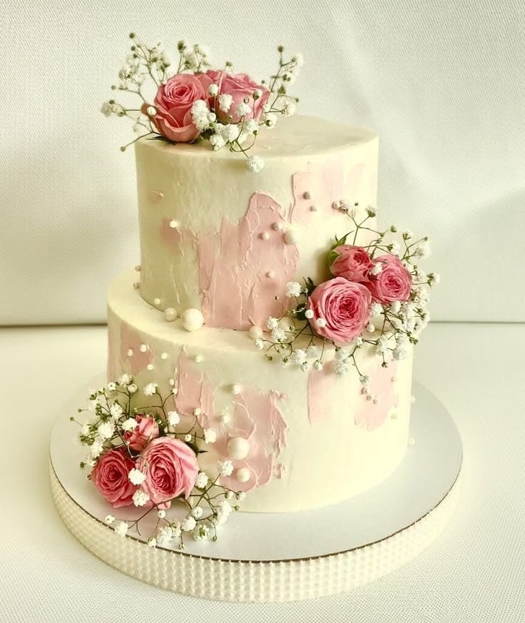 Quarter Century Custom Cake