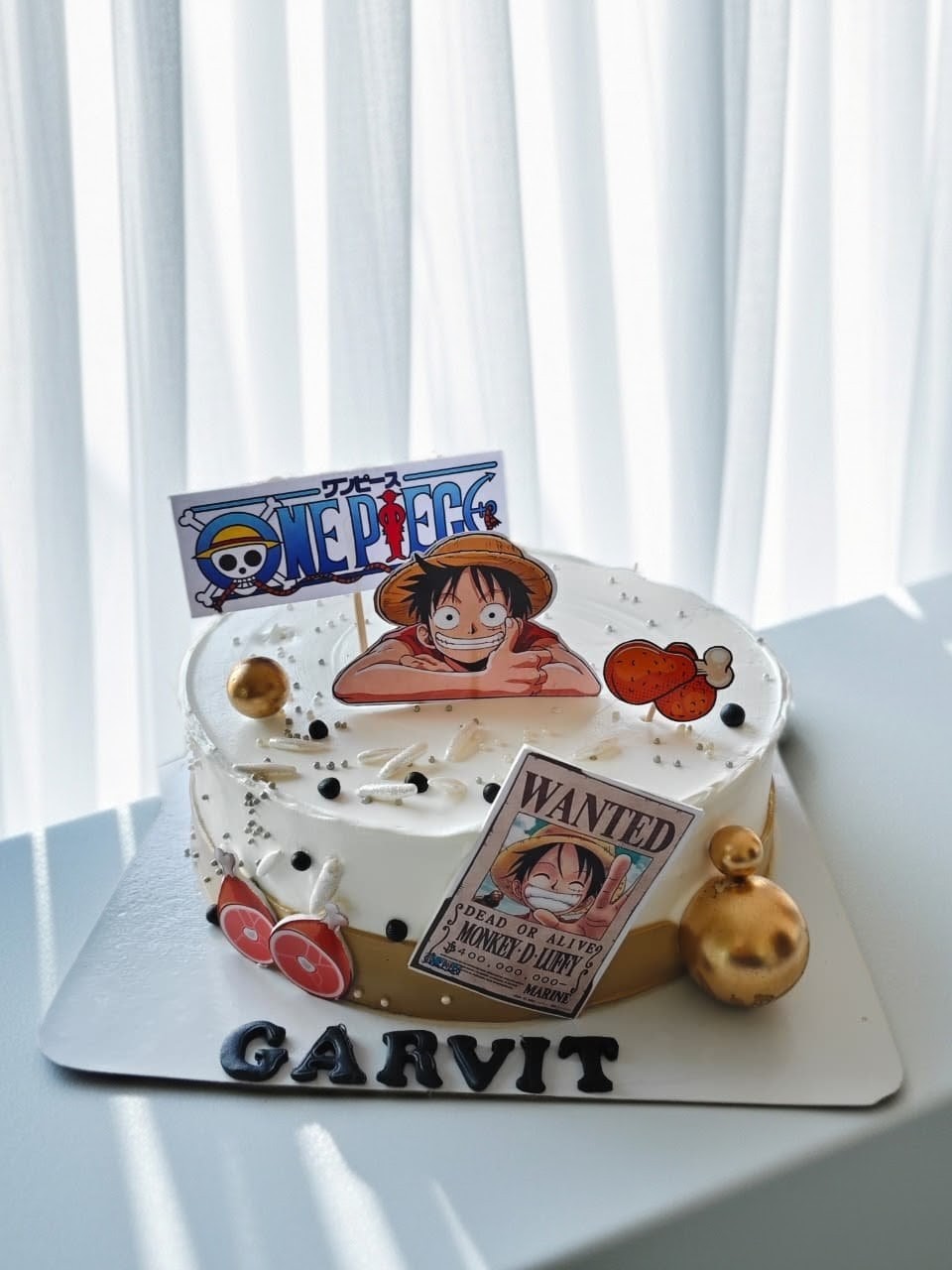 One Piece Theme Cake