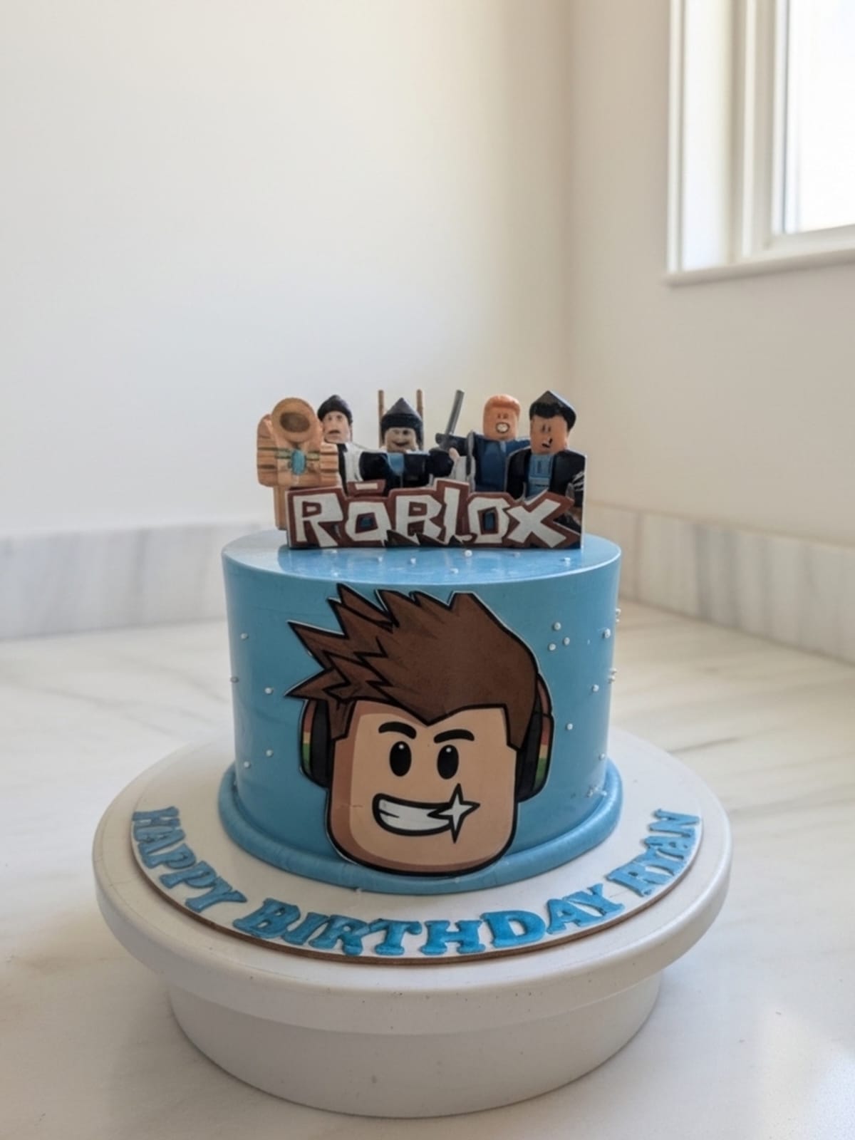 Roblox Theme Cake For Birthday