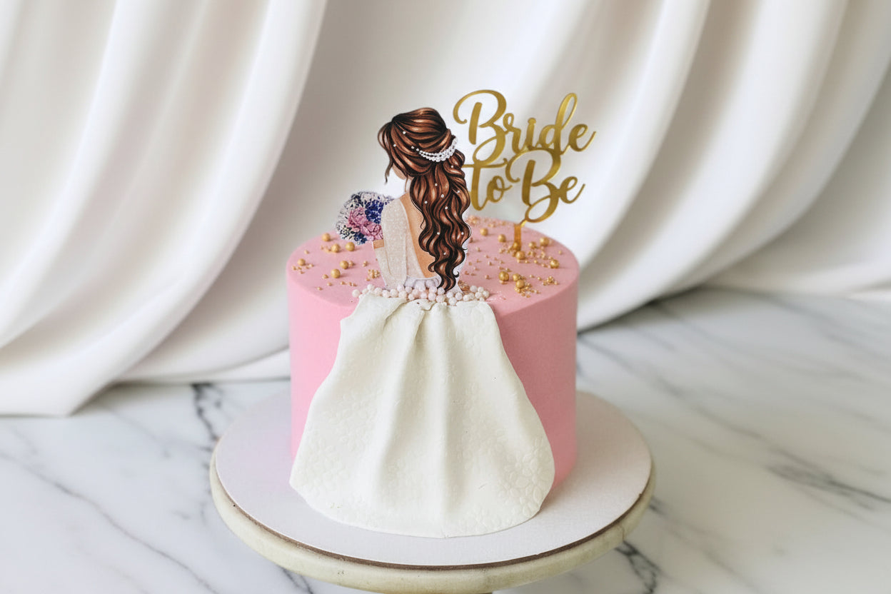 Beautiful Cake For Bride