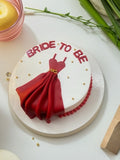 Beautiful Bride Cake – Red 3D Dress Edition