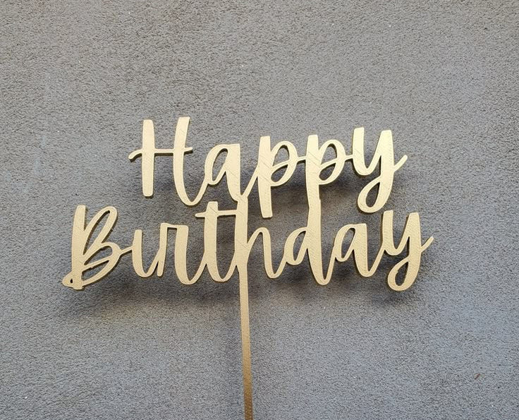 Birthday Topper