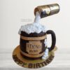 Beer Shape Cake