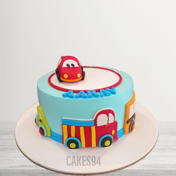 Car Theme Cake