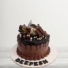 Chocolate Cake With Real Miniature