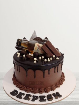 Chocolate Cake With Real Miniature