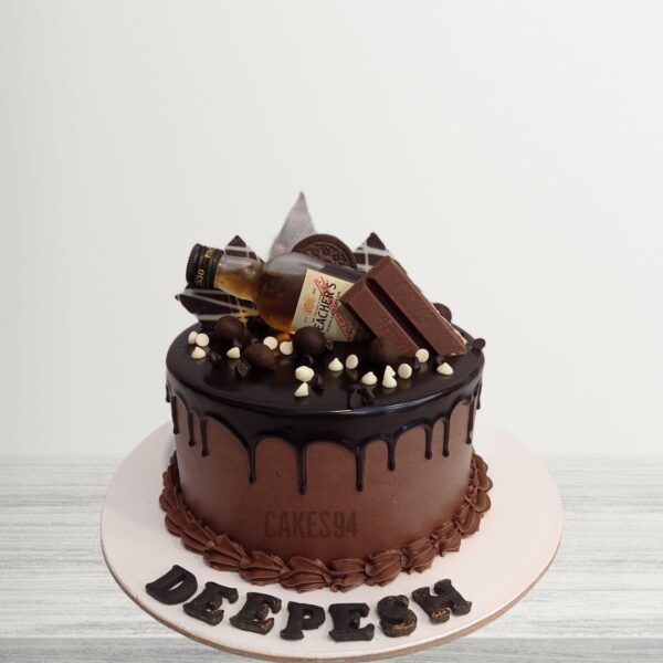 Chocolate Cake With Real Miniature