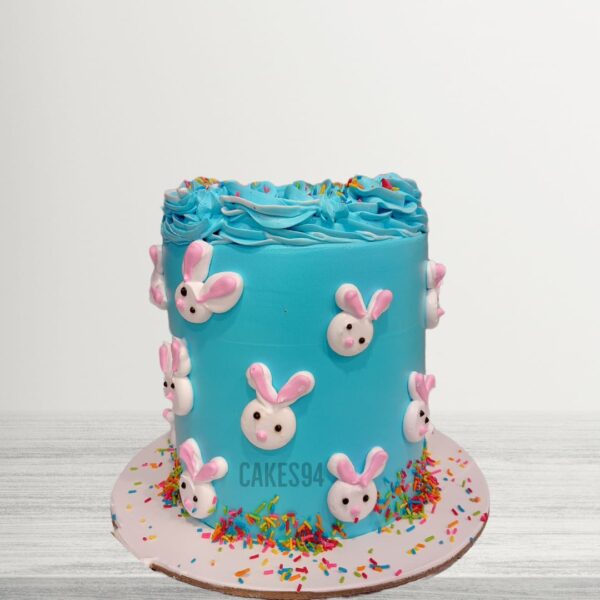 Bunny Theme Cake
