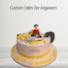 Customized Theme Cake For Engineer's