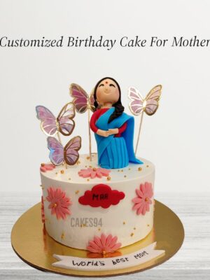 Customized Theme Cake For Mother