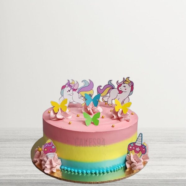 Unicorn Theme Cake Design 2
