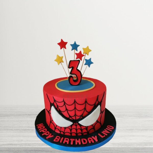 Spiderman Cake Design 2